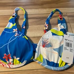 BNWT ROXY Bikini Top Size Small D Cup